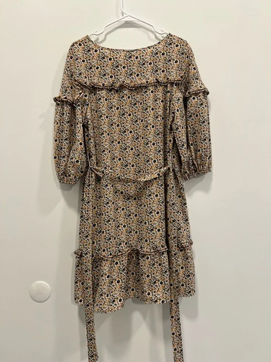 Max Studio Floral Ruffle Dress - Picture 3 of 5